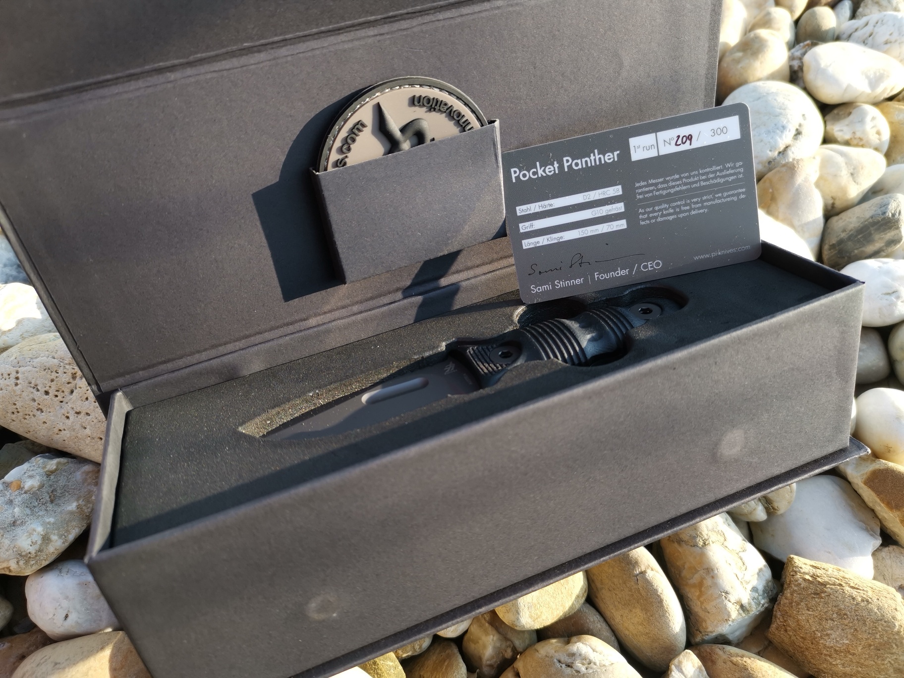 PiKnives Pocket Panther tan PiKnives Pocket Panther tan