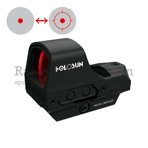 Holosun HS 510 C - Abs. Rot - BLACK