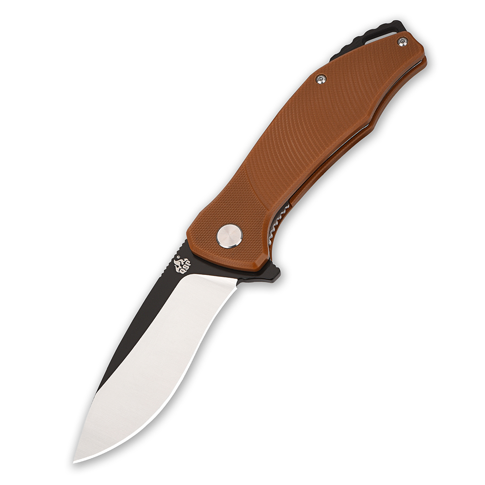 QSP Knife Raven brown - black/satin - QS122-A