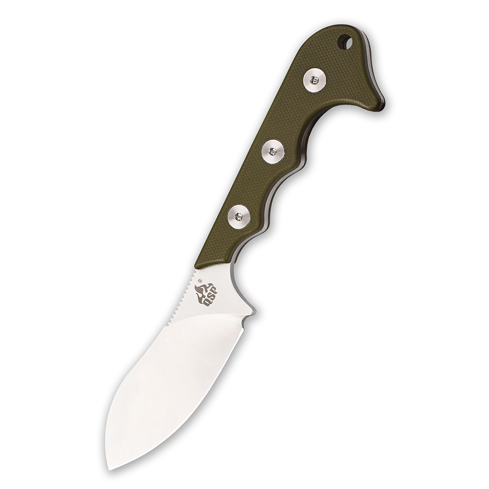 QSP Knife Neckmuk OD green - QS125-C