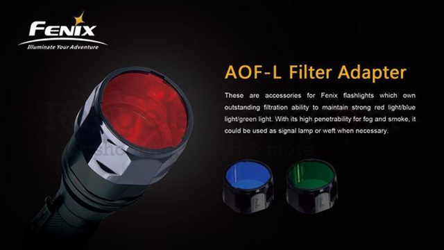 Fenix AOF-M Filter Red TK09, T15C, TK16