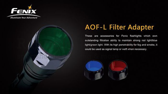 Fenix AOF-L Filter Green E40,50,LD41,TK22,RC15