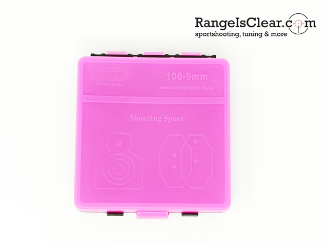 Odeon Ammo box 9mm 100rds - pink