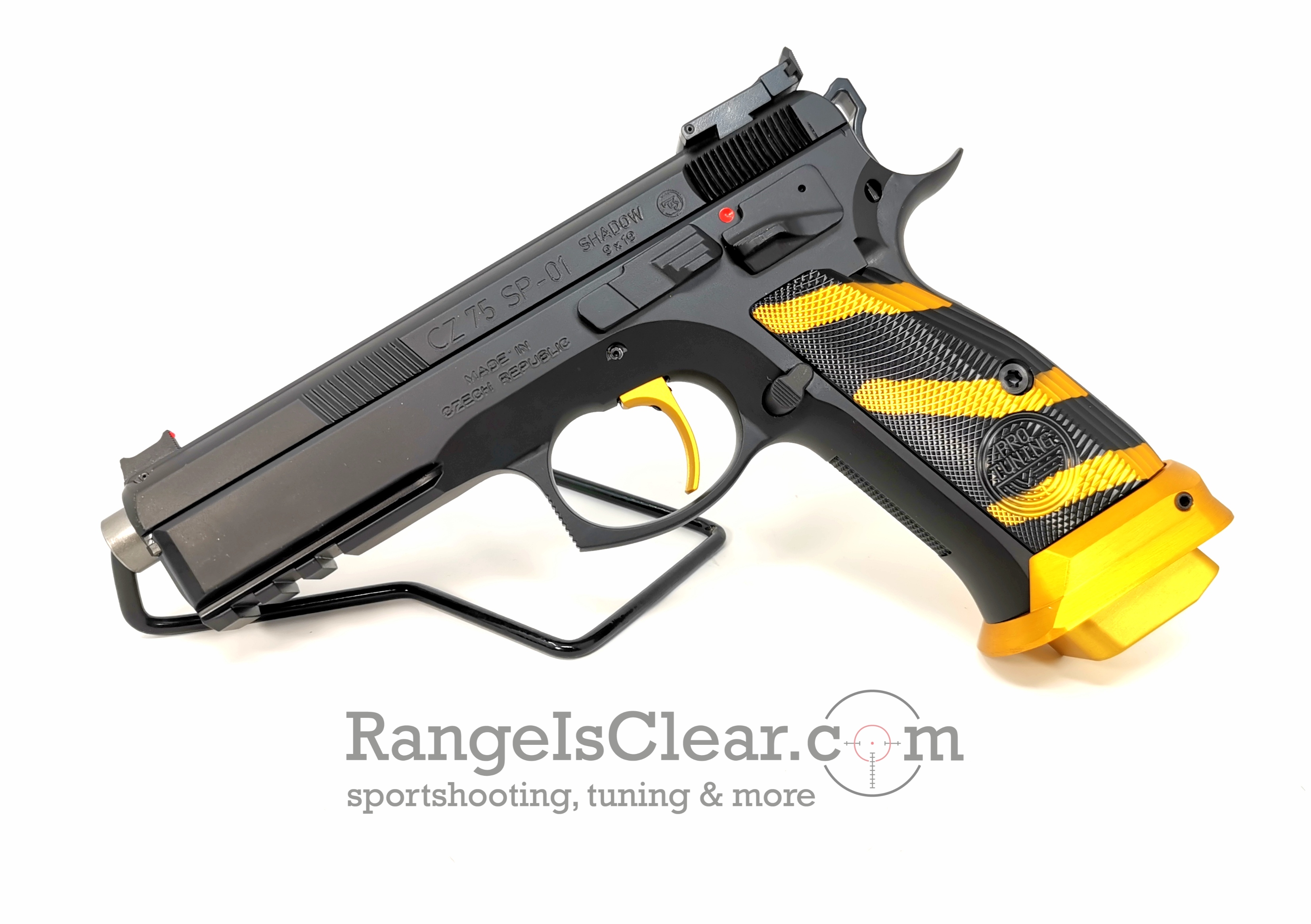 CZ 75 SP01 Shadow Pro Tuning Gold 9x19