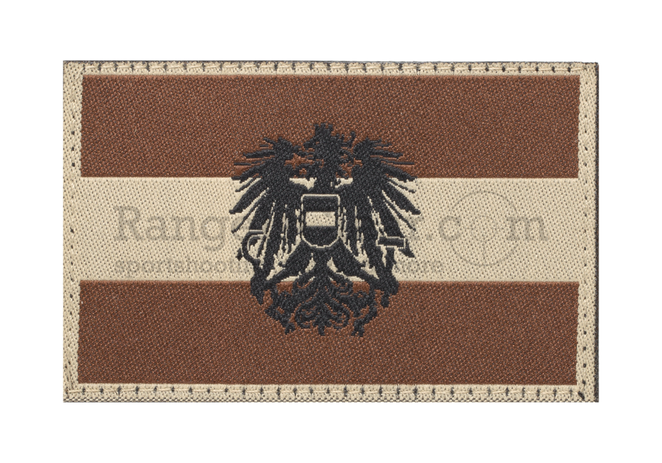 Clawgear Austria Flag Patch Desert