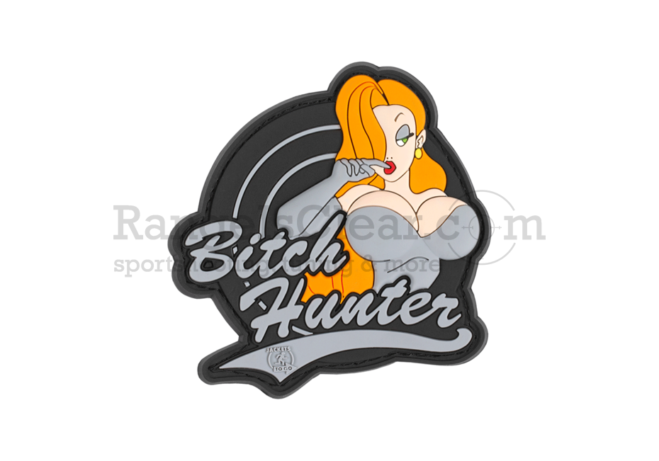 JTG Bitch Hunter Rubber Patch black