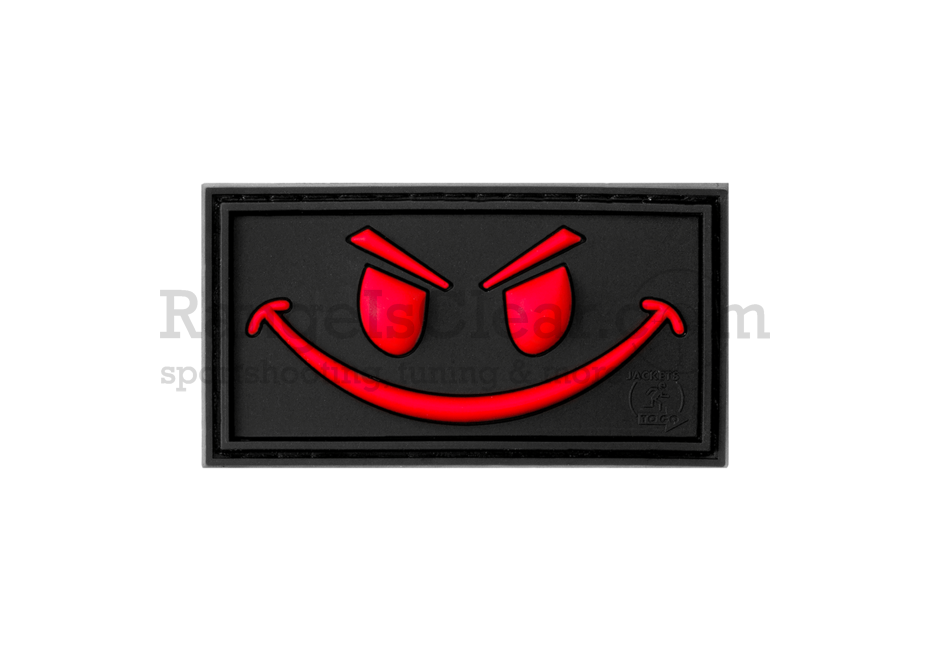 JTG Evil Smile Rubber Patch Blackmedic