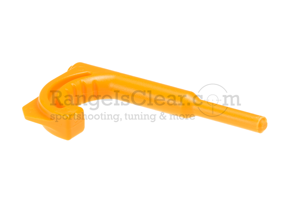 IMI Defense Rifle Safety Flag orange