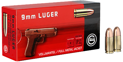 Geco 9x19 124 grs FMJ Geco 9x19 124 grs FMJ