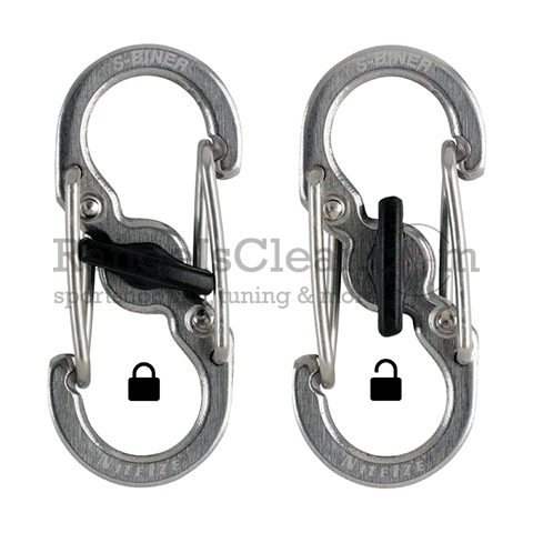 NiteIze S-Biner MicroLock STS - 2pcs - stainless