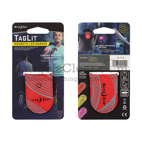 NiteIze TagLit Magnetic LED Marker Red/Red