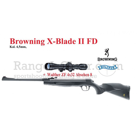 Browning X-Blade II - 4,5mm 20 Joule inkl. ZF 4x32