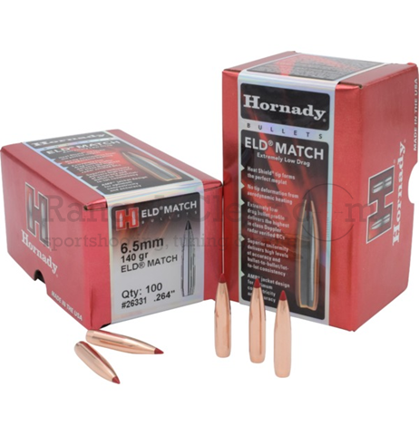 Hornady Bullets ELD Match 6,5mm .264 140 grs