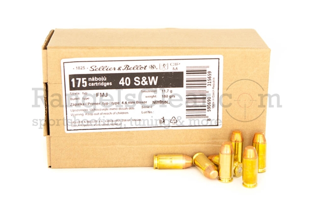 S&B .40 S&W - 180 grs Schüttpackung 175 Schuss