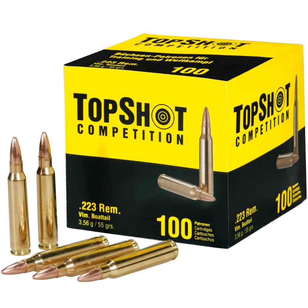 TopShot .223 - 55 grs Schüttpackung 100 Schuss