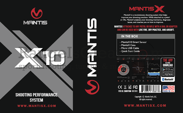 Mantis X10 Elite - Shooting Performance System