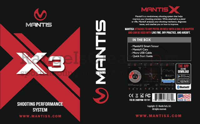 Mantis X3 - Shooting Performance System Mantis X3 - Shooting Performance System