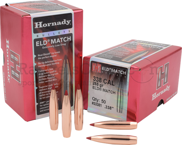 Hornady Bullets ELD Match .338 - 285 grs
