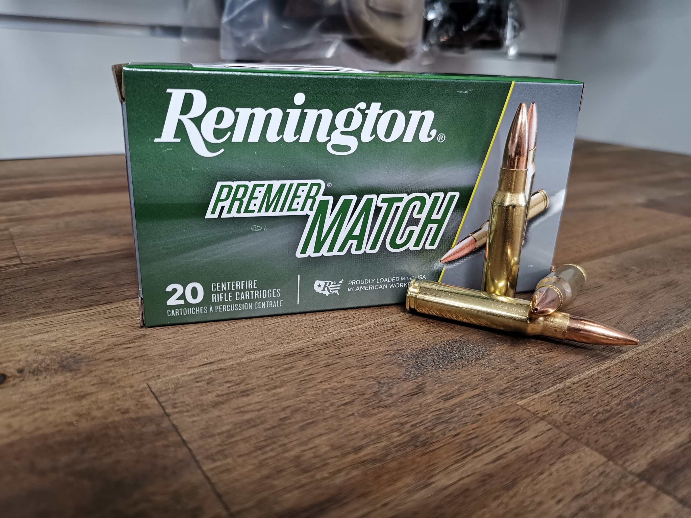 Remington Premier Match .308 BTHP 168grs