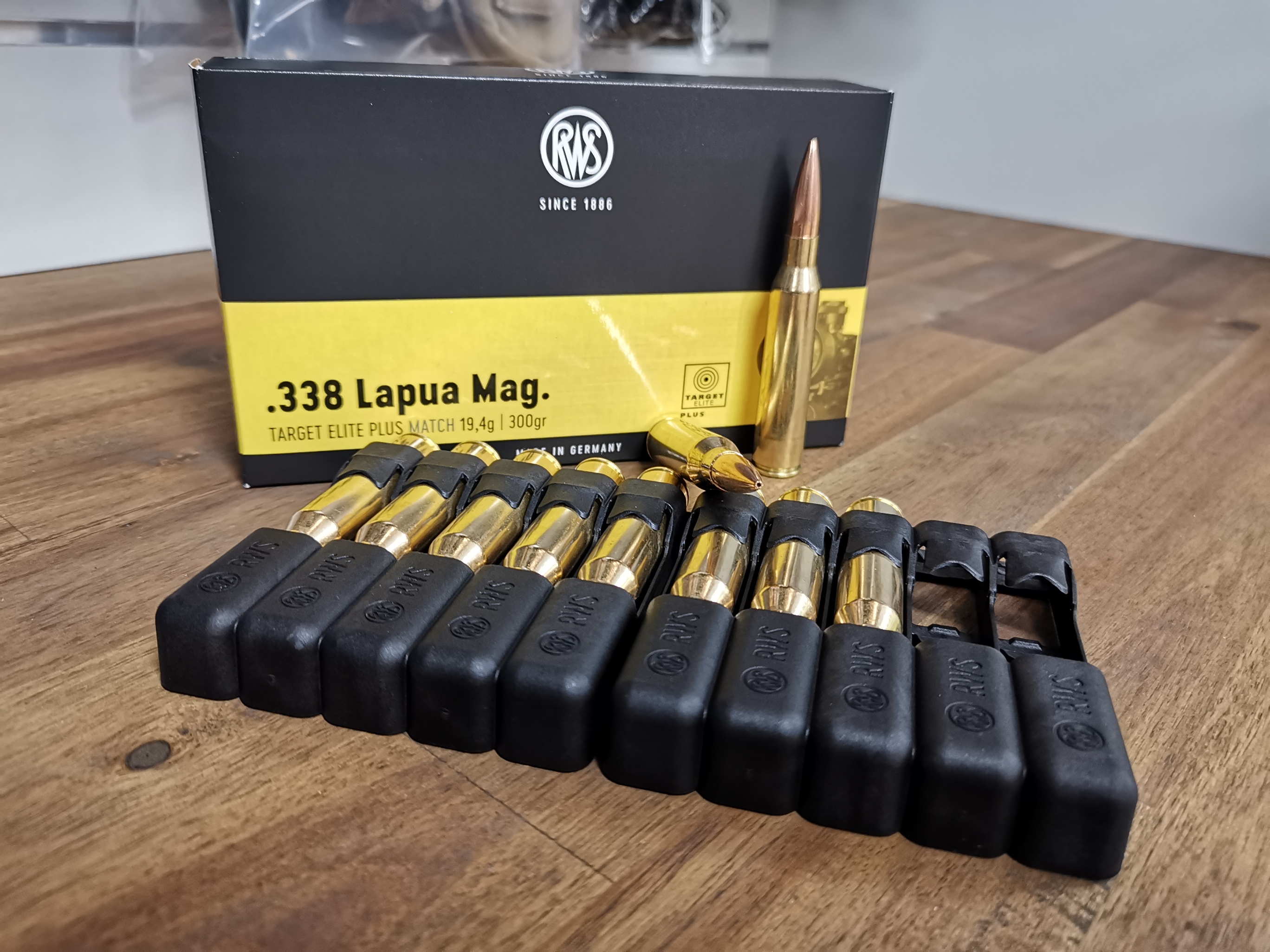 RWS Target Elite Plus .338 Lapua Mag HPBT 300grain