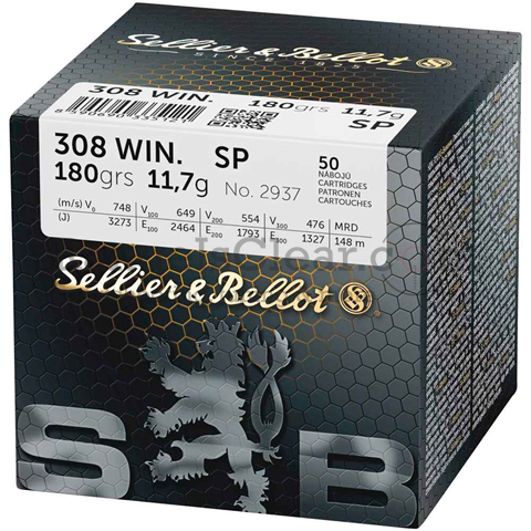 S&B .308 Win. 180 grs SP Schüttpackung