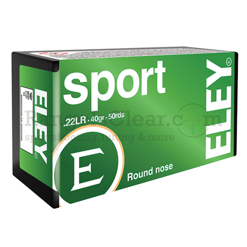 Eley Sport .22lr 40 grs 50 Schuss