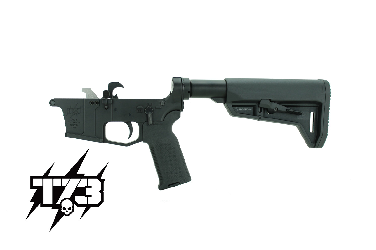 T73 TAC-9 AR-15 9mm Lower komplett