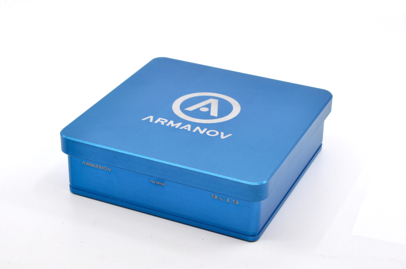 Armanov Case Gauge 100 rds 9x19 for MTM Box BLUE