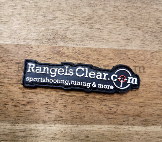 RangeIsClear Patch - Logo Black