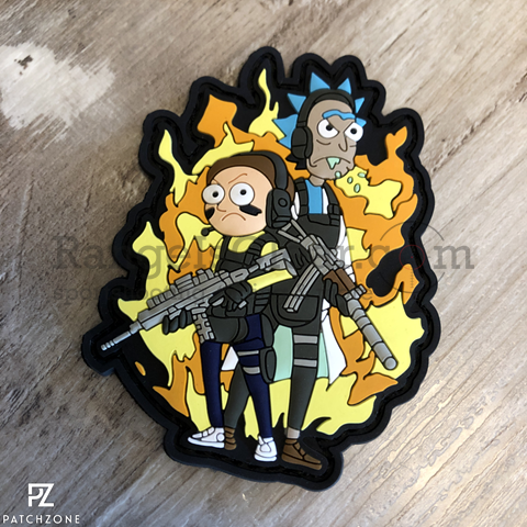 Patchzone Tactical Rick and Morty