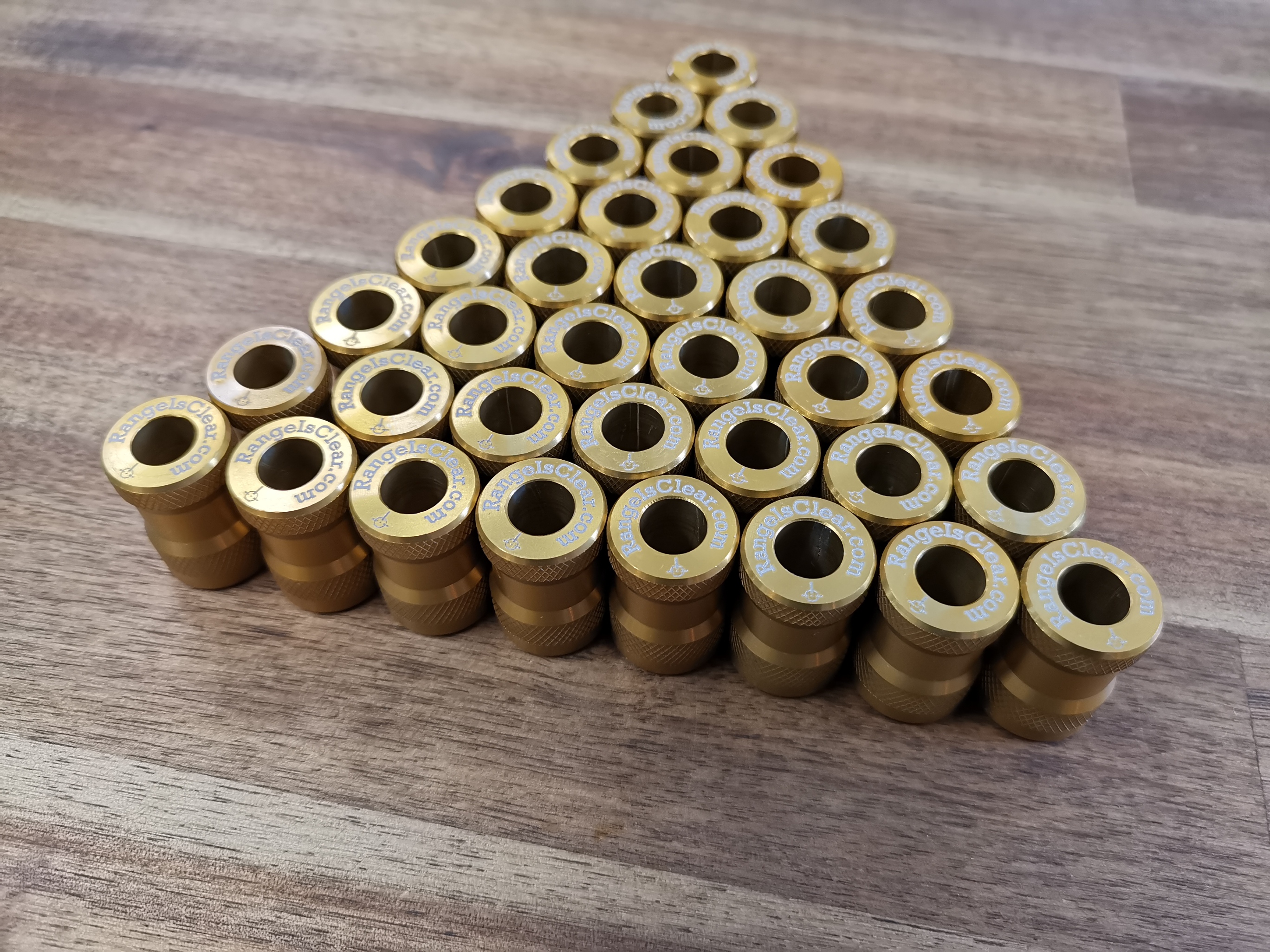 RangeIsClear Case Gauge 9x19 Gold