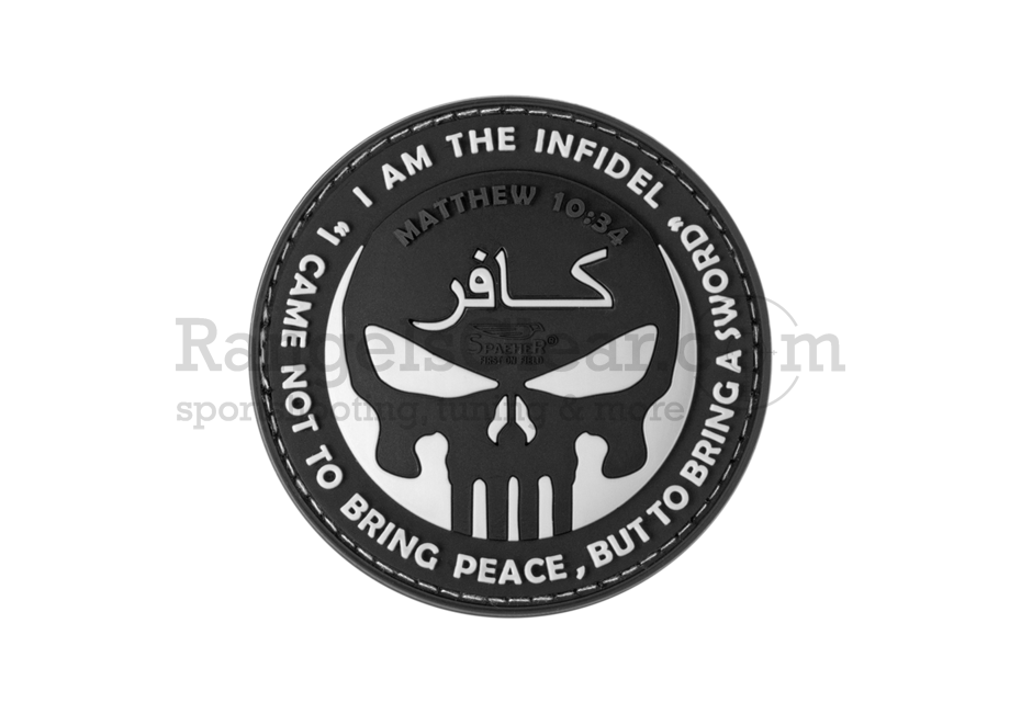 JTG The Infidel Punisher black/white