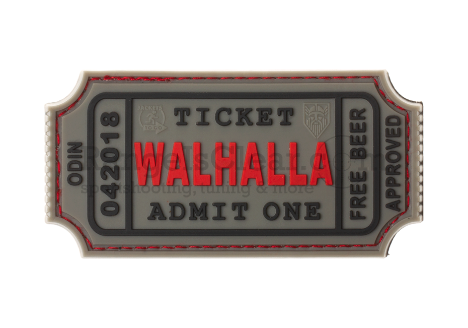 JTG Large Walhalla Ticket - grey/red/black