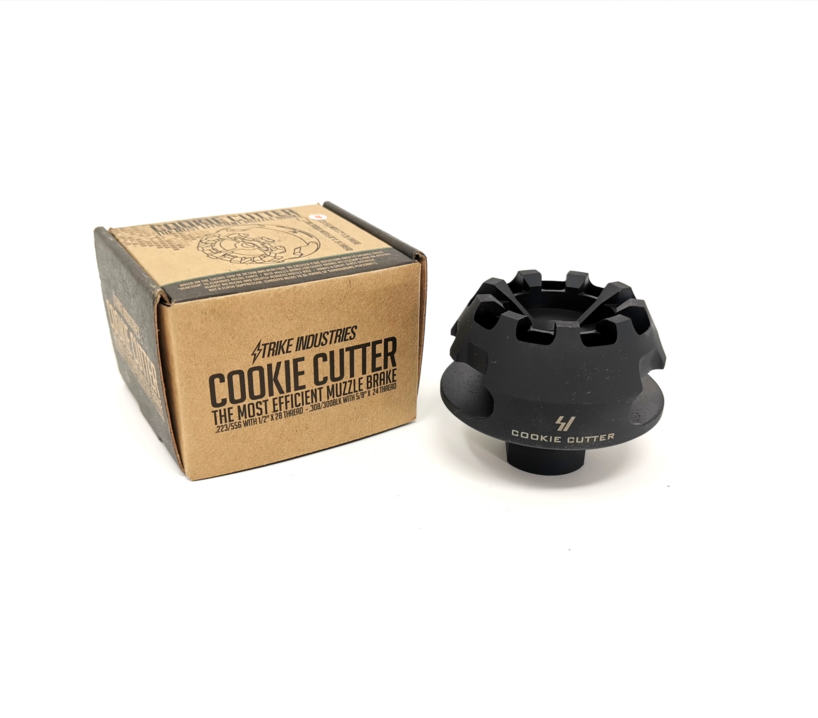 Strike Industries AR Cookie Cutter Comp 1/2"x28