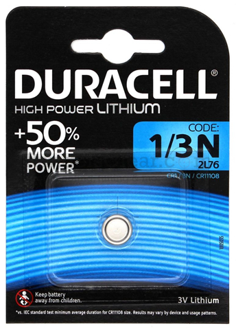 Duracell Lithium DL1/3N - 1 Stk. für Streamlight