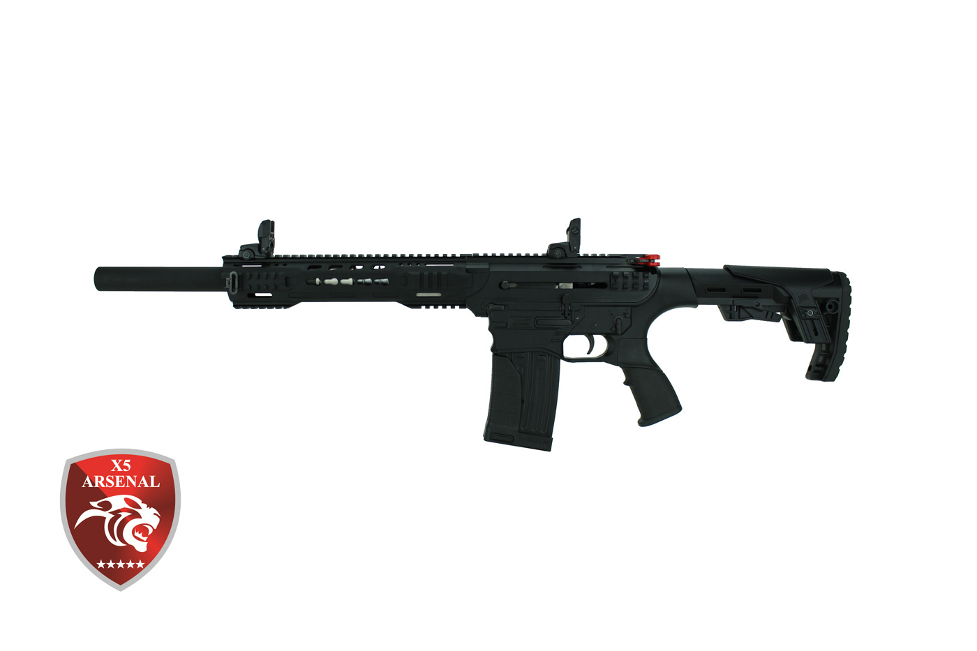 X5 Arsenal AR-12T Black 12/76