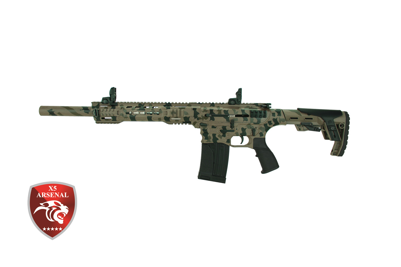 X5 Arsenal AR-12T Military Camo 12/76