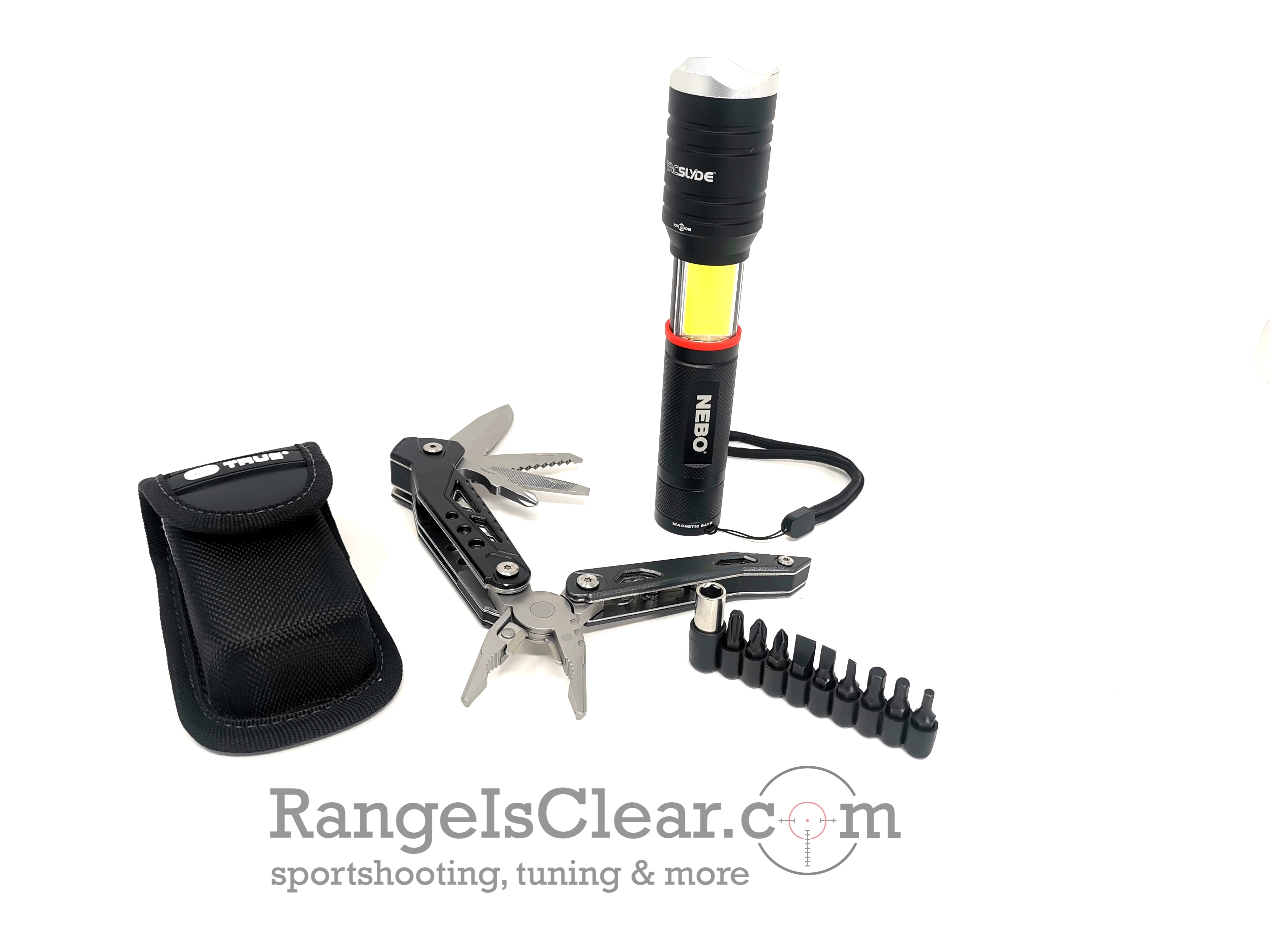 Nebo & TrueUtility Set HandyOne & TacSlyde Nebo & TrueUtility Set HandyOne & TacSlyde