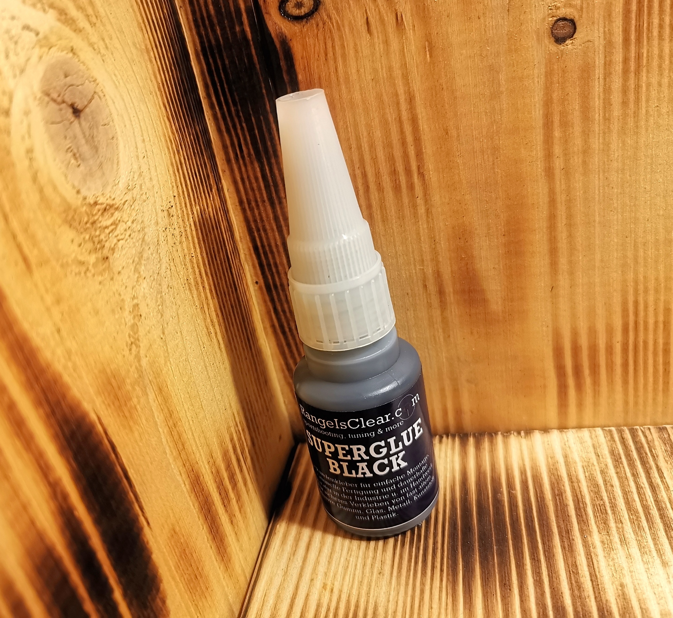 RangeIsClear SuperGlue Black 20 gramm