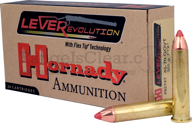 Hornady 45-70 Govt 325 grs FTX Leverevolution