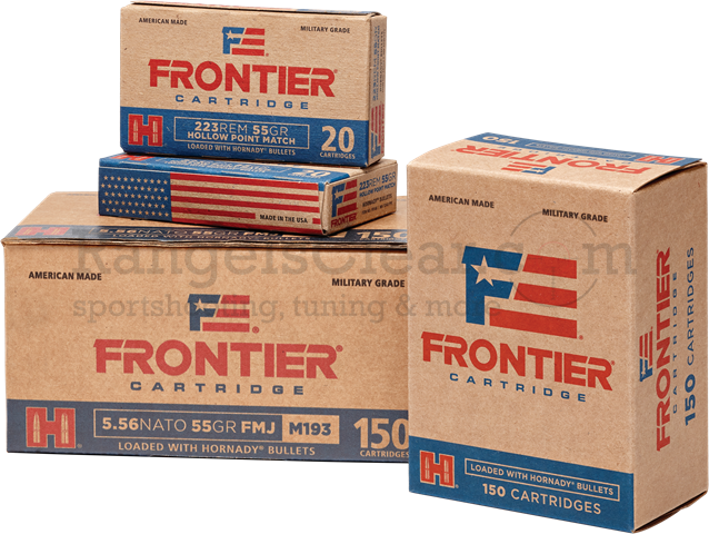 Hornady Frontier .223 Rem 68grs HP Match