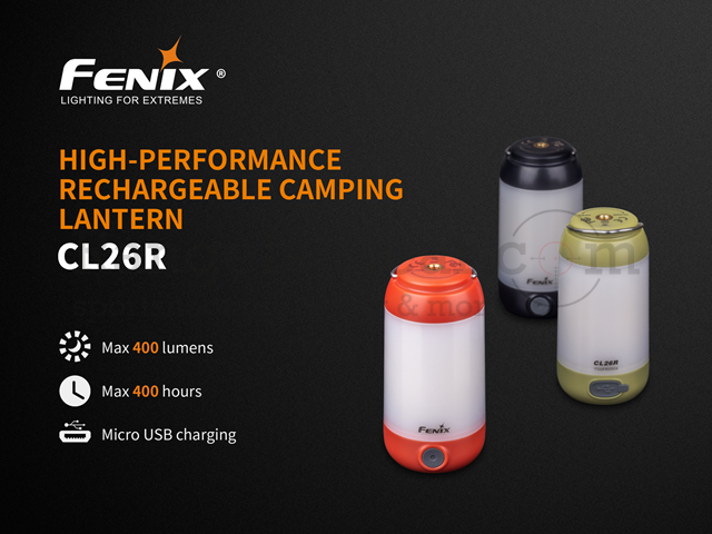 Fenix CL26R Camping Laterne green