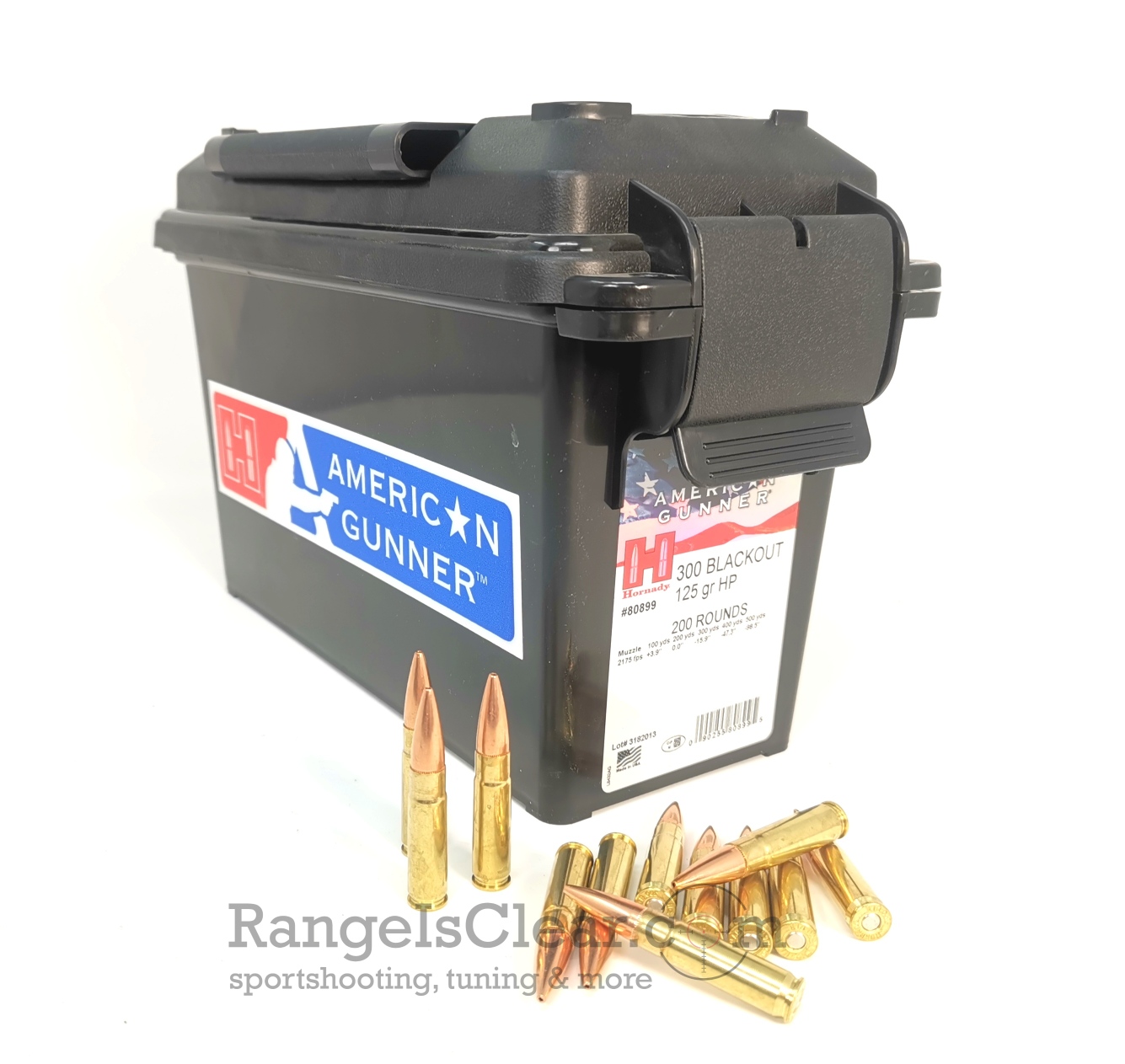 Hornady American Gunner Box .300 Blackout 125grs Hornady American Gunner Box .300 Blackout 125grs