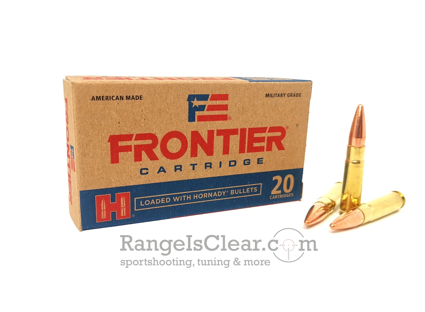 Hornady Frontier .300 Blackout 125grs FMJ - 20 rds