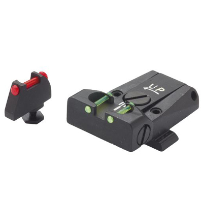 LPA Sights TTF Visierset Fiber Glock 17-35 LPA Sights TTF Visierset Fiber Glock 17-35
