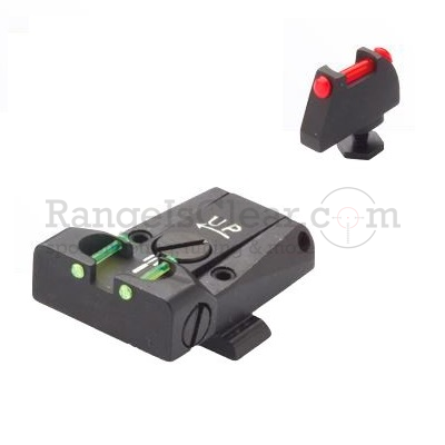 LPA Sights TTF Visierset Fiber Glock 17-35