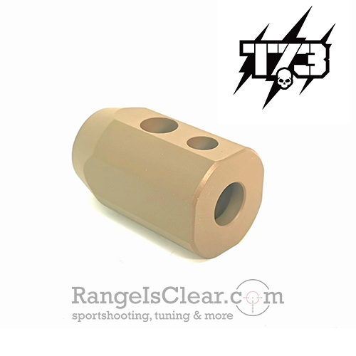 T73 PCC 9mm Kompensator STS FDE 1/2"x28 UNEF