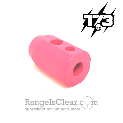 T73 PCC 9mm Kompensator STS Pink 1/2"x28 UNEF