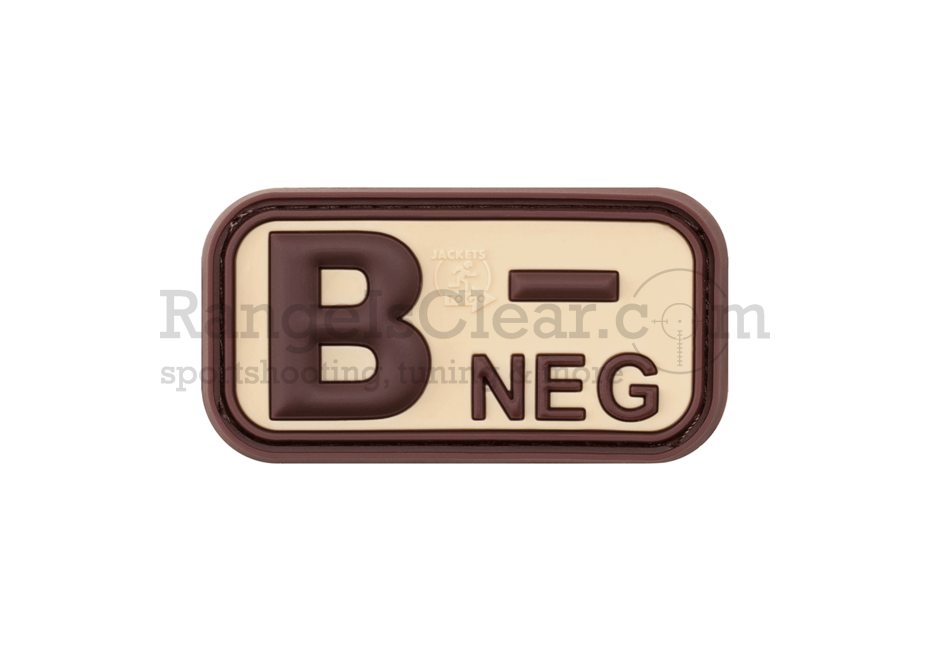 JTG Bloodpatch - B-NEG - Desert