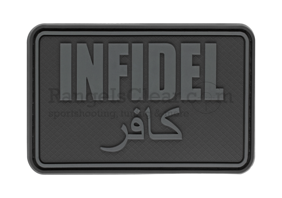 JTG Infidel Large Rubber Patch - BlackOps